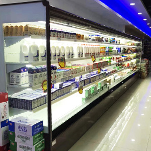 ثلاجة عرض متعددة الطوابق