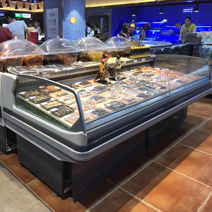 ثلاجات عرض لحوم جزارة سوبر ماركت